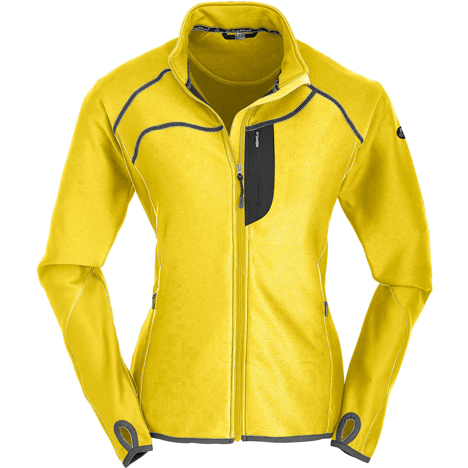 Damen Maul Sport Gelb Karstein II - 1/1 Funktionsshi 6565 60 Shirt