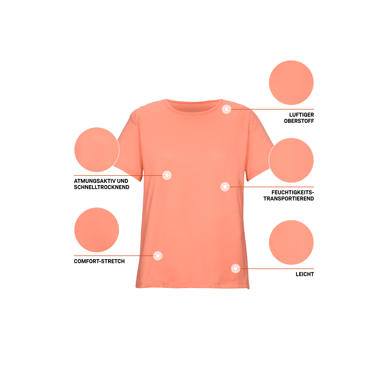 Damen killtec Orange