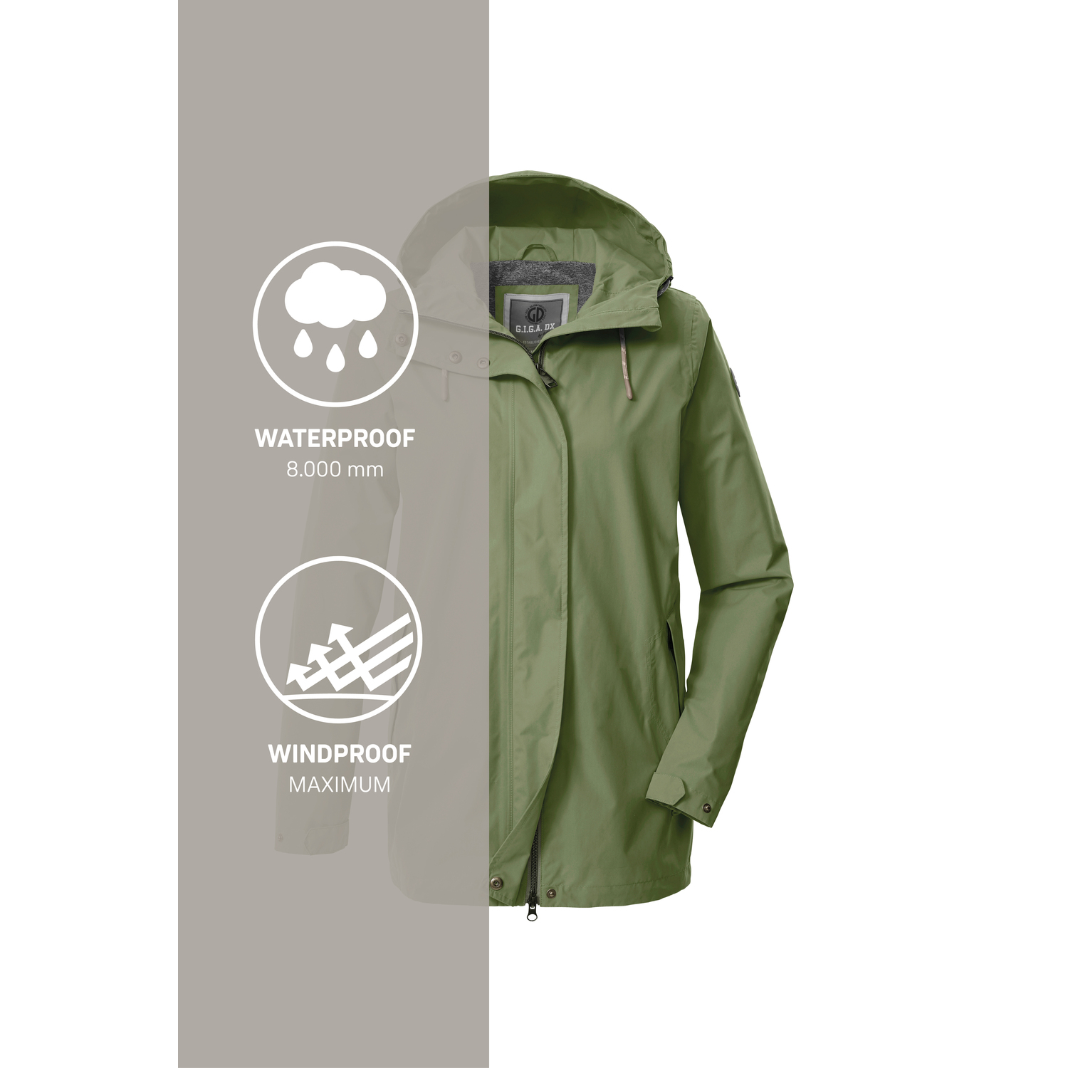 Damen G.I.G.A. DX by killtec Grün