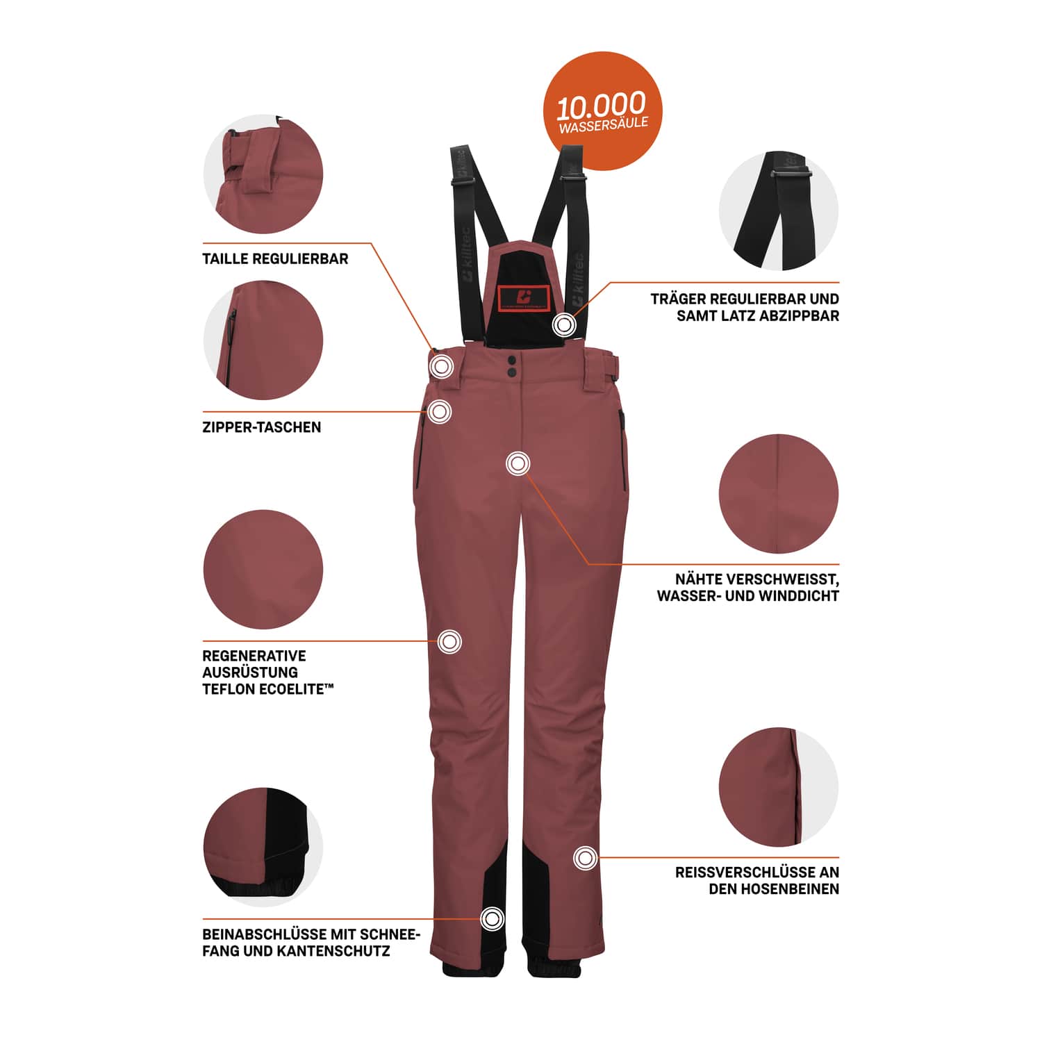 Damen killtec Rose