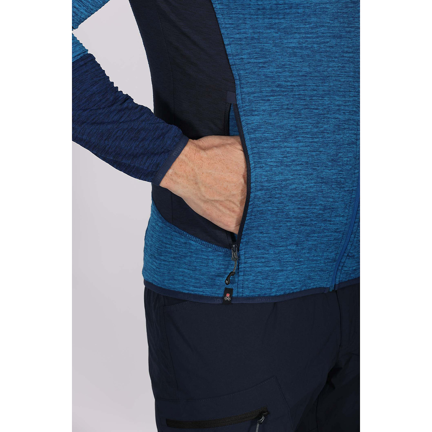 Herren Maul Sport Marine Radeberg - leichte Fleecejjack 10 48 Unterjacke