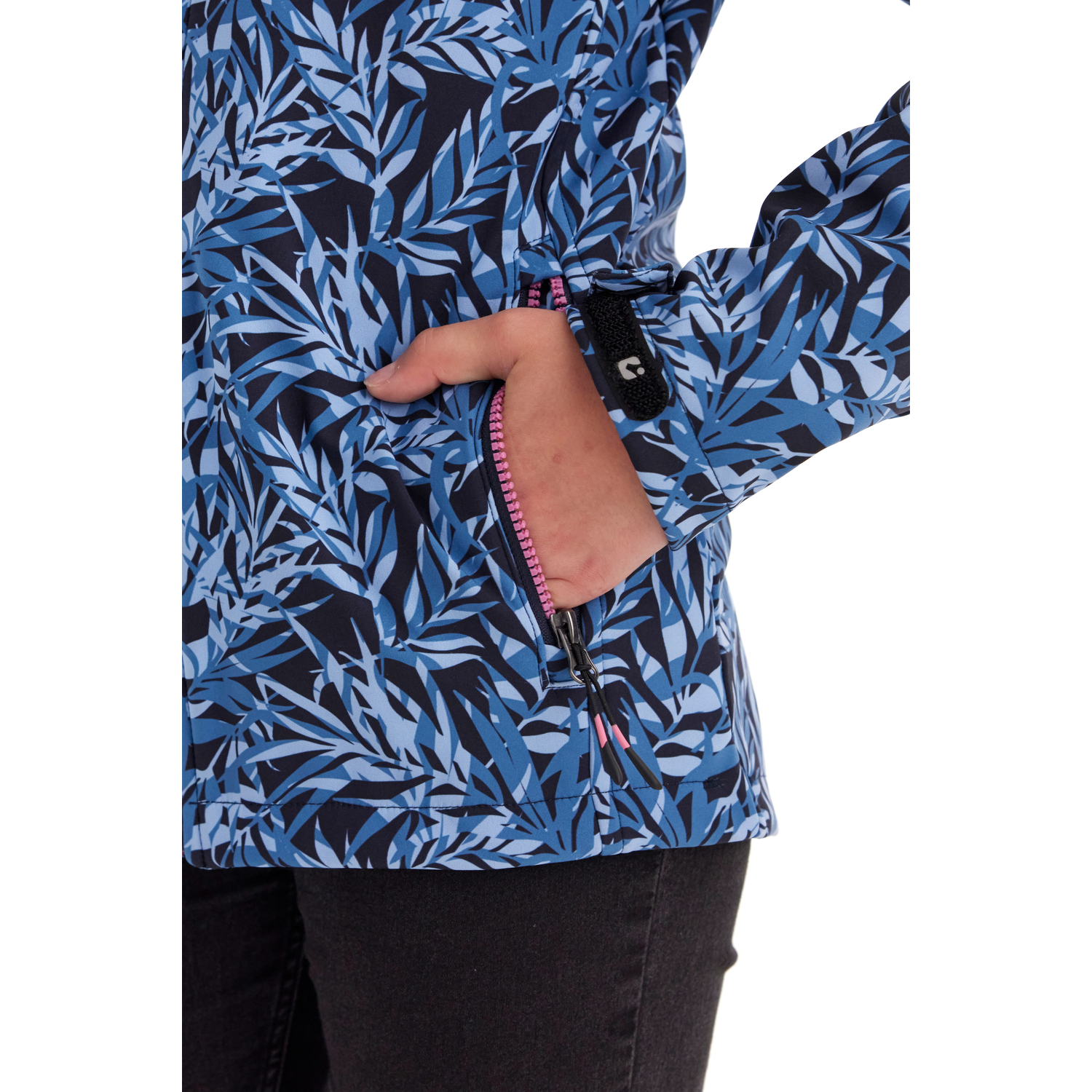 Mädchen Kinder killtec Blau Print Funktionsjacke