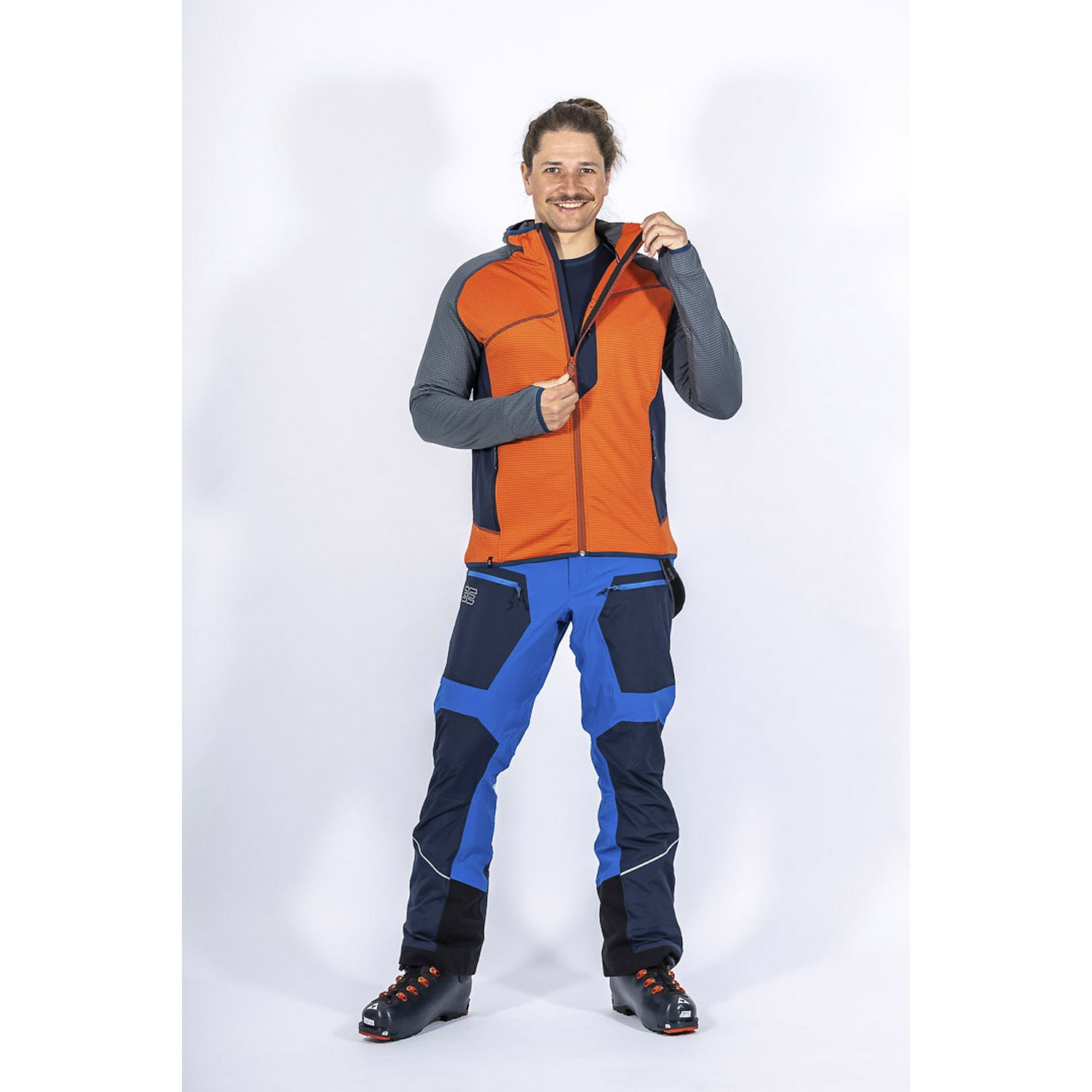 Herren Maul Sport Rauchblau SchneekOEnigin ll - Snowtexjack 8048 48 Tourenhose