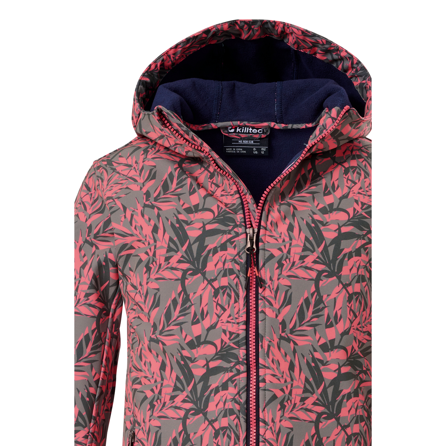 Mädchen Kinder killtec Grün Print Funktionsjacke