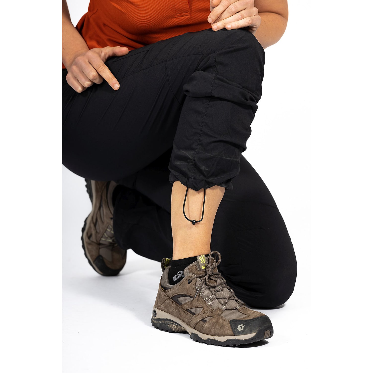 Damen Maul Sport Schwarz Hamilton 2XT - 2 in 1-zipp Hos 72 36 Hose