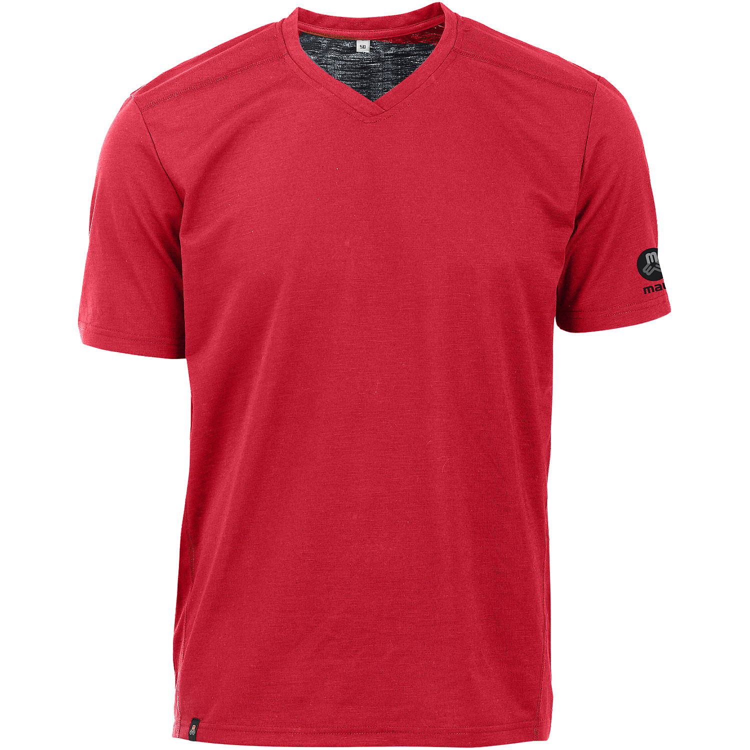 Herren Maul Sport Rot Mike fresh - 1/2 T-Shirt 99 46 Shirt