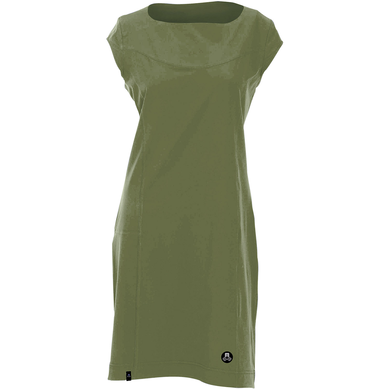Damen Maul Sport S-Oliv Amazona-Kleid uni elastic 89 36 Kleid