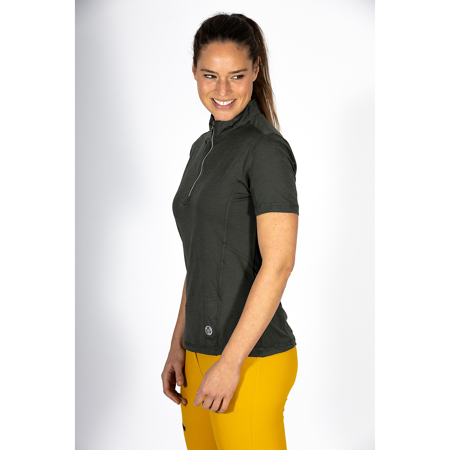 Damen Maul Sport Tannengrün Schenna-1/2 RV-T-Shirt 13 42 Shirt