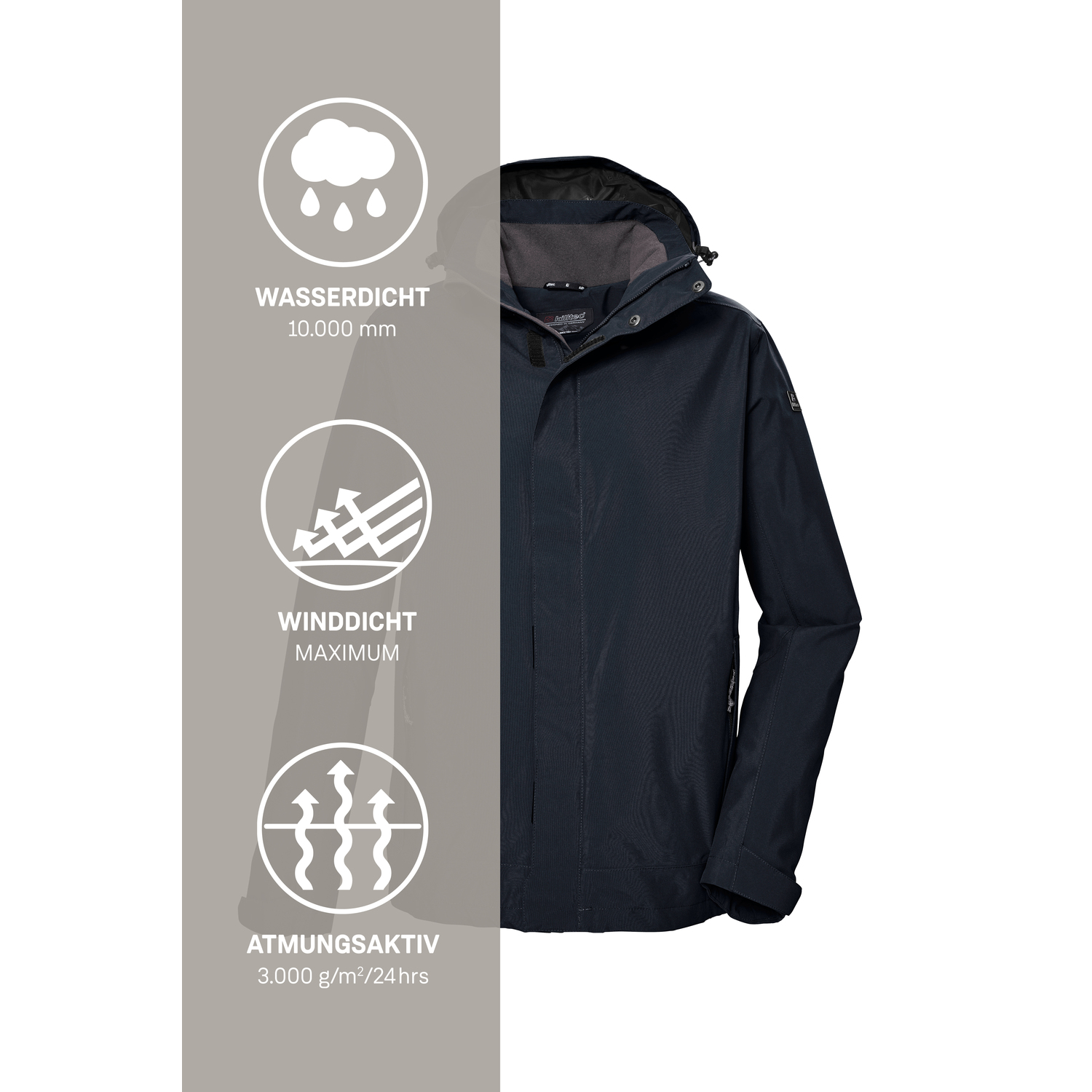 Herren killtec Blau KOS 87 MN JCKT_XENIOS 00981 6XL Funktionsjacke