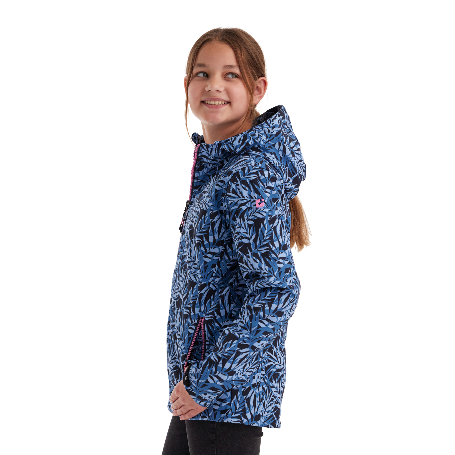 Mädchen Kinder killtec Blau Print Funktionsjacke