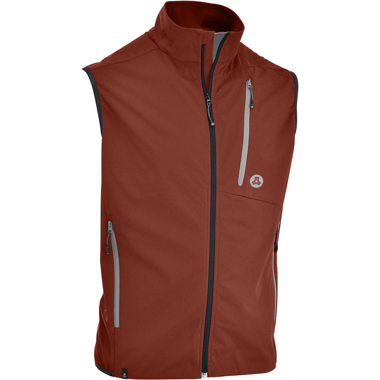 Herren Maul Sport Orange Achensee 10.0 - leichte Softsh Weste