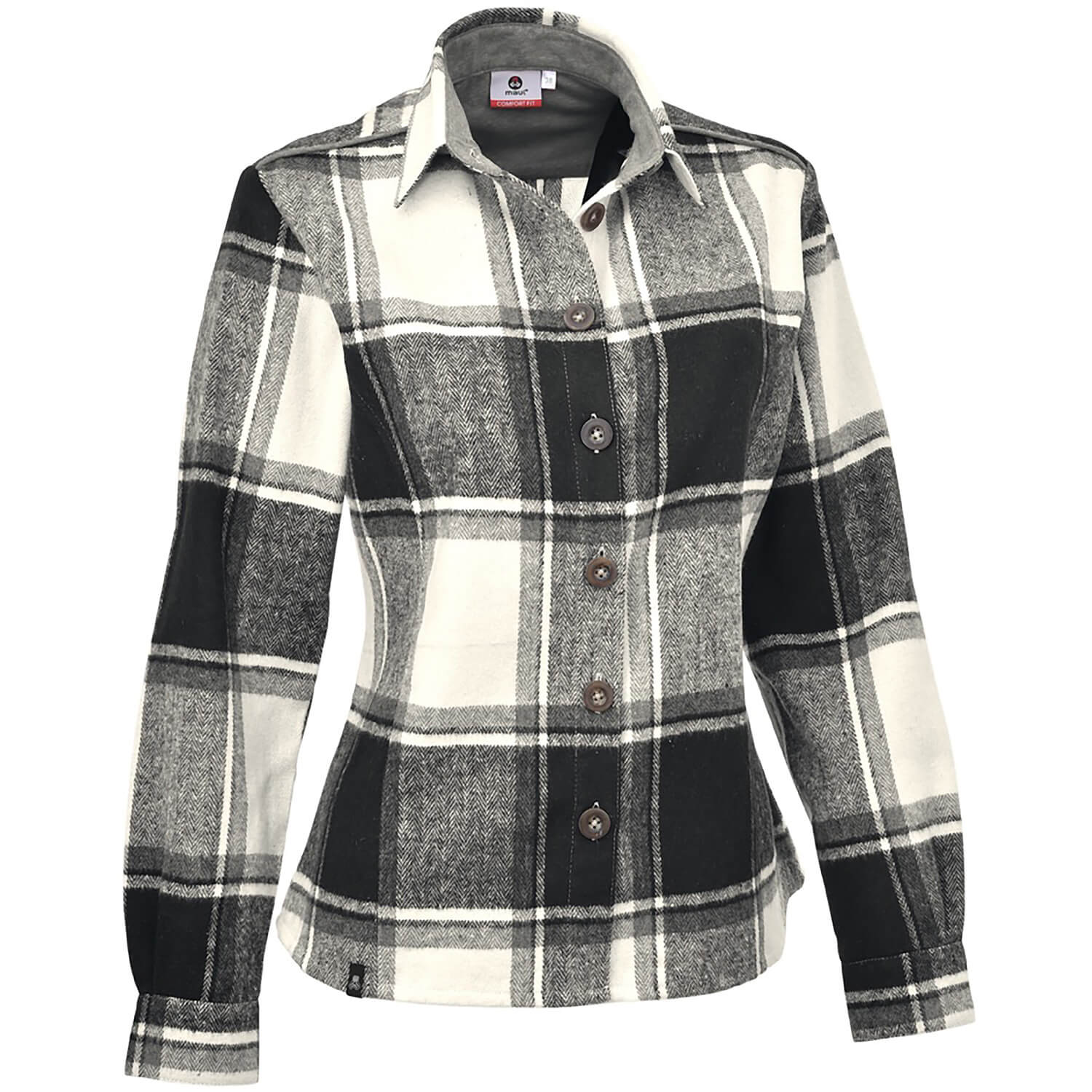 Damen Maul Sport Dunkelgrau Wilde Kaiserin - Strickfleece 07 40 Unterjacke