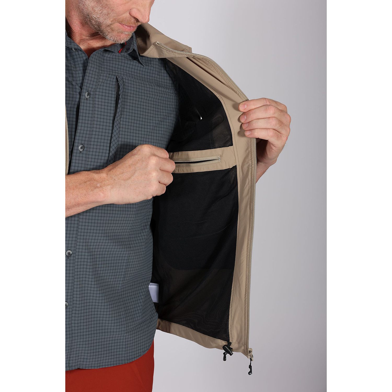 Herren Maul Sport Beige GrUEnten XT - Weste elastic 36 54 Weste