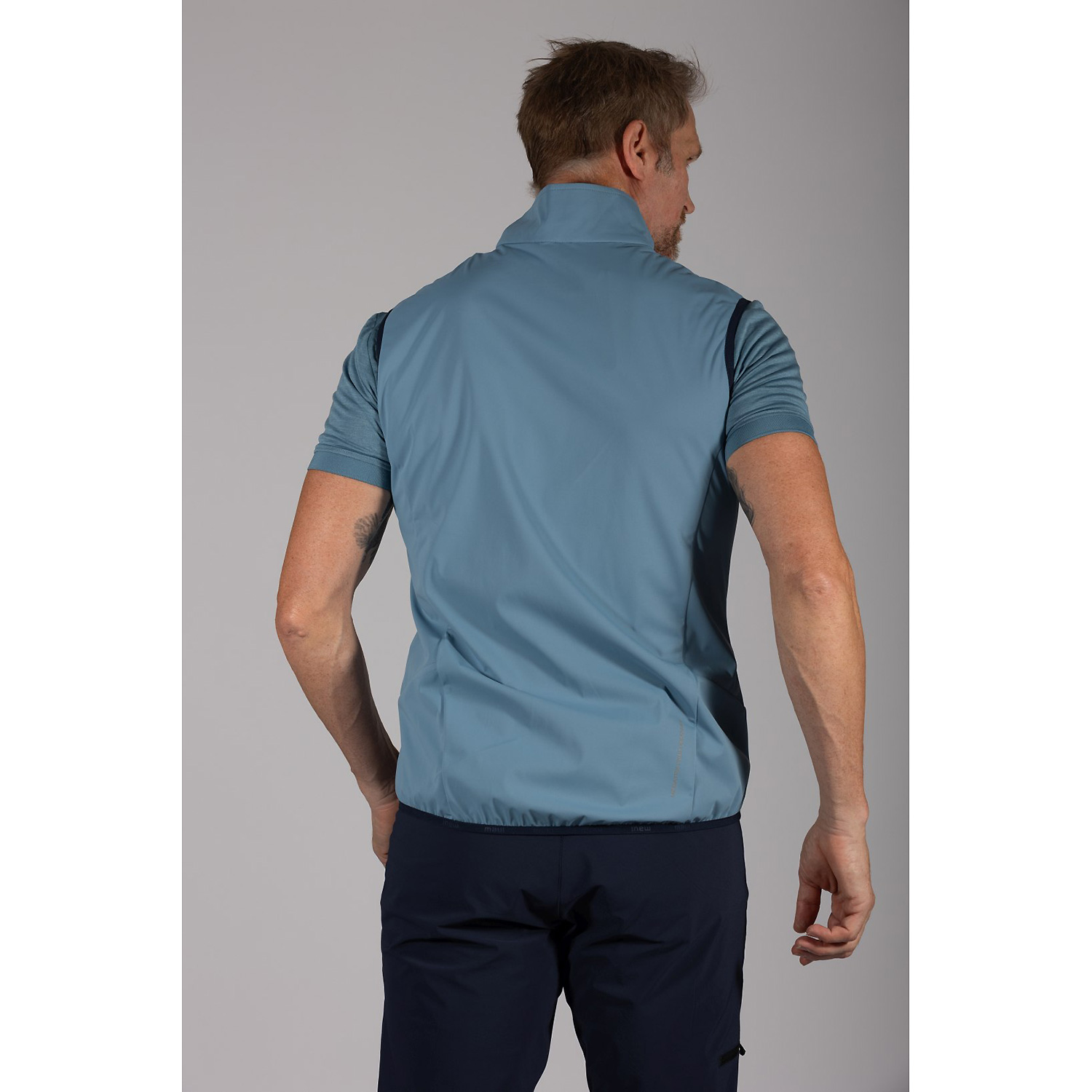 Herren Maul Sport Hellblau Achensee 10.0 - leichte Softsh Weste