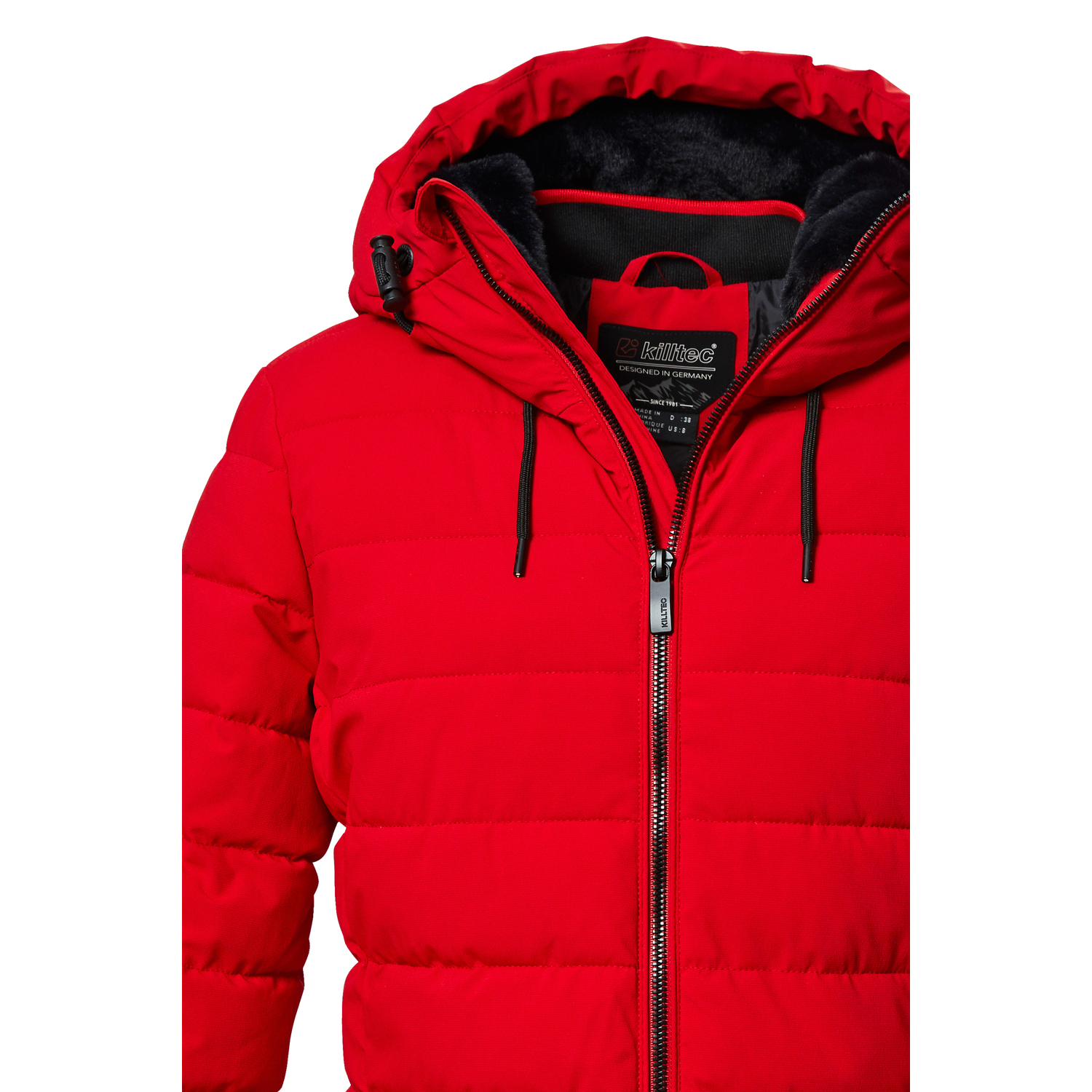Damen killtec Dunkelrot KOW 55 WMN QLTD PRK 00408 50 Mantel