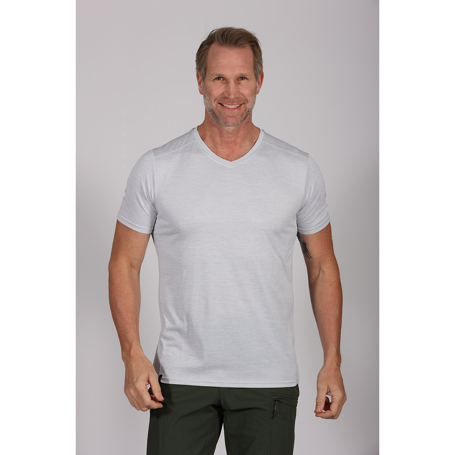 Herren Maul Sport Weiß Mike fresh - 1/2 T-Shirt 99 68 Shirt