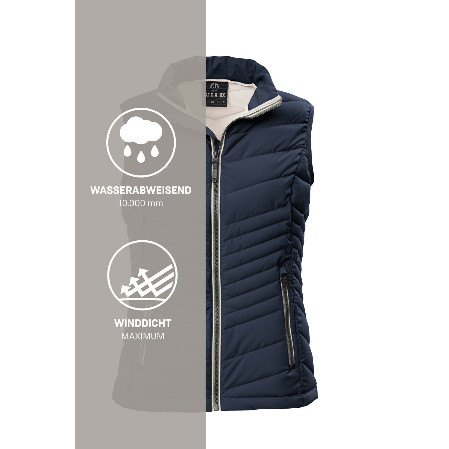 Damen G.I.G.A. DX by killtec Blau GS 109 WMN QLTD VST Weste