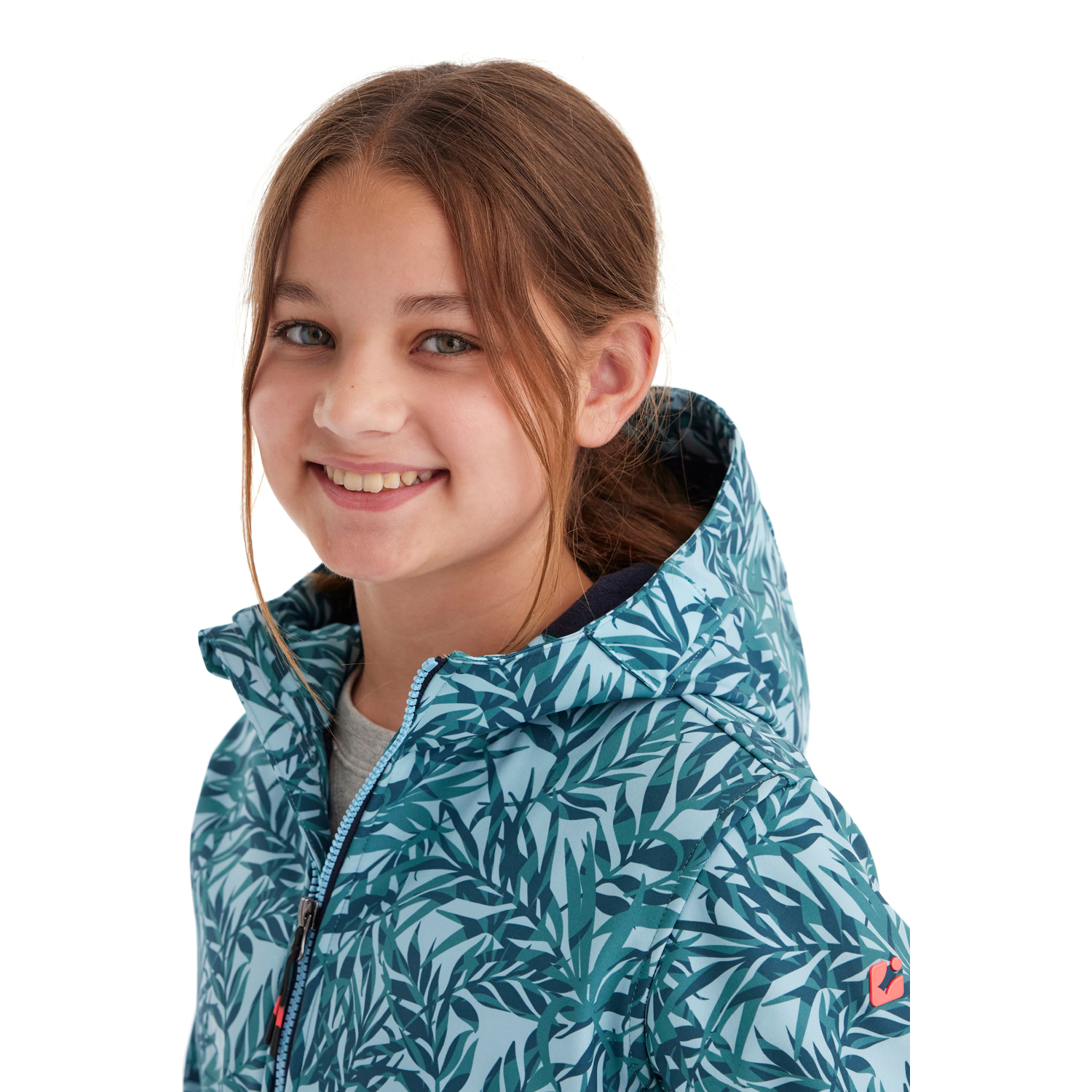 Mädchen Kinder killtec Grün Print Funktionsjacke