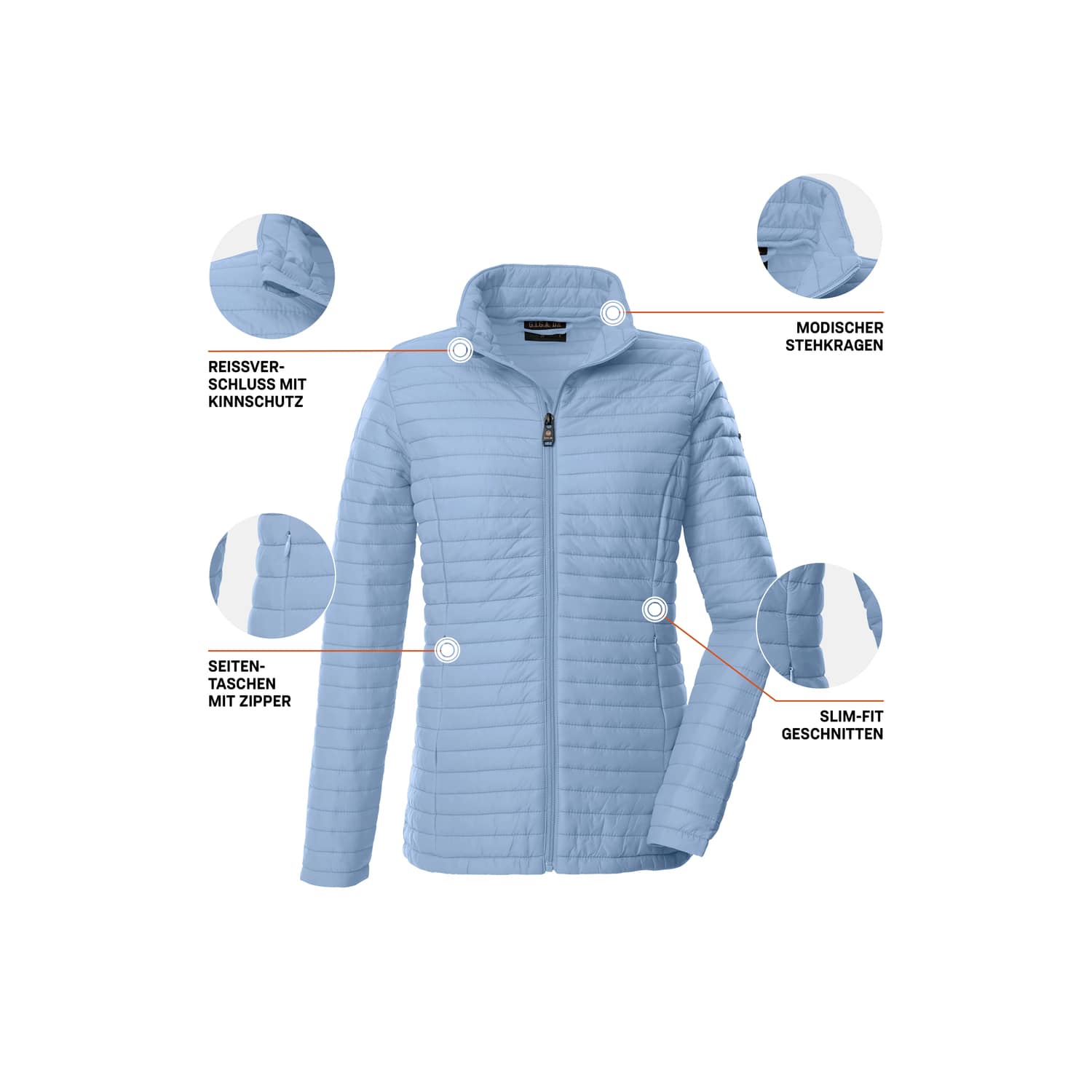 Damen G.I.G.A. DX by killtec Hellblau