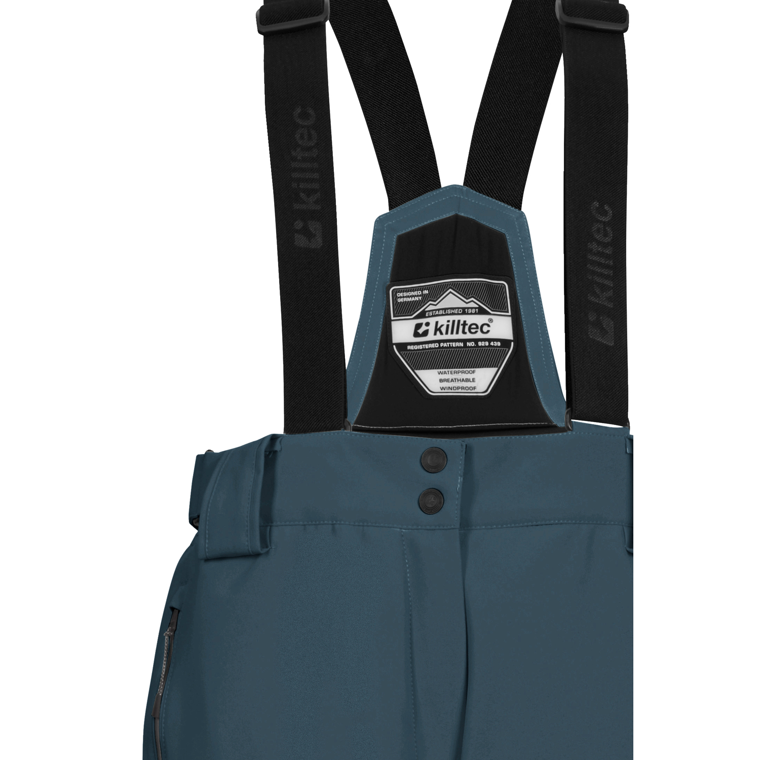 Damen killtec Petrol KSW 249 WMN SKI PNTS 00744 50 Latzhose