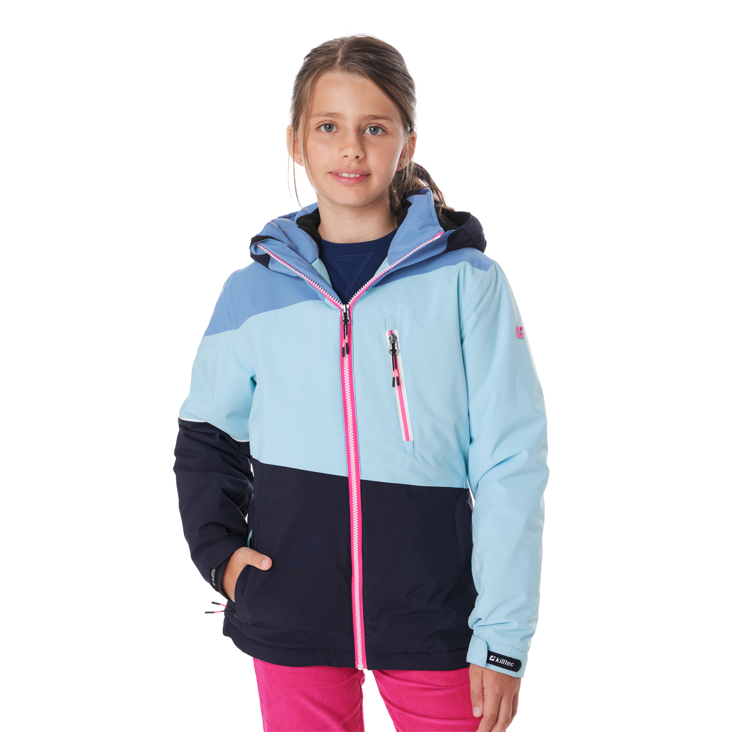 Kinder killtec Blau KSW 331 GRLS SKI JCKT 00508 176 Funktionsjacke