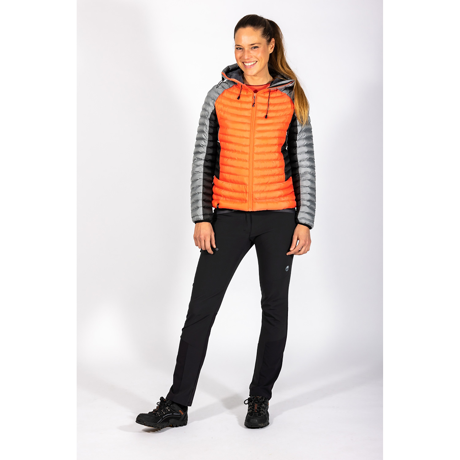 Damen Maul Sport Schwarz Arco Ultralight-lange Hose ela 4141 18 Hose