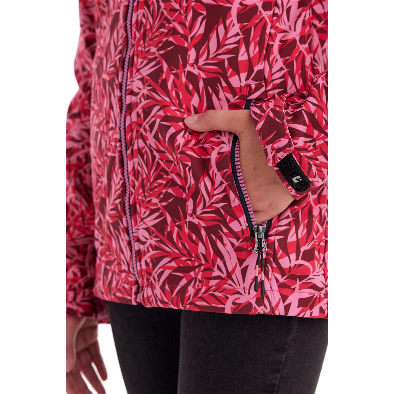 Mädchen Kinder killtec Rose Print Funktionsjacke