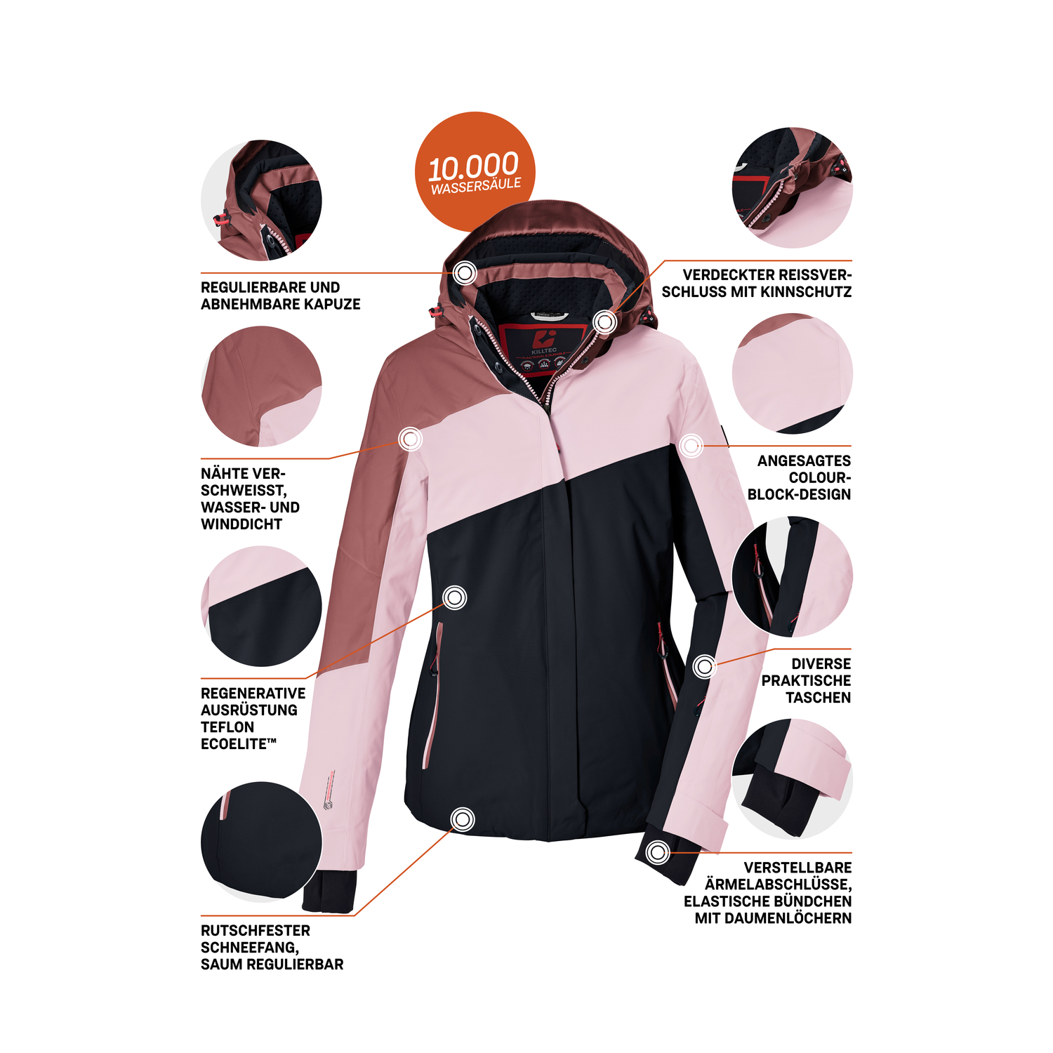 Damen killtec Rose