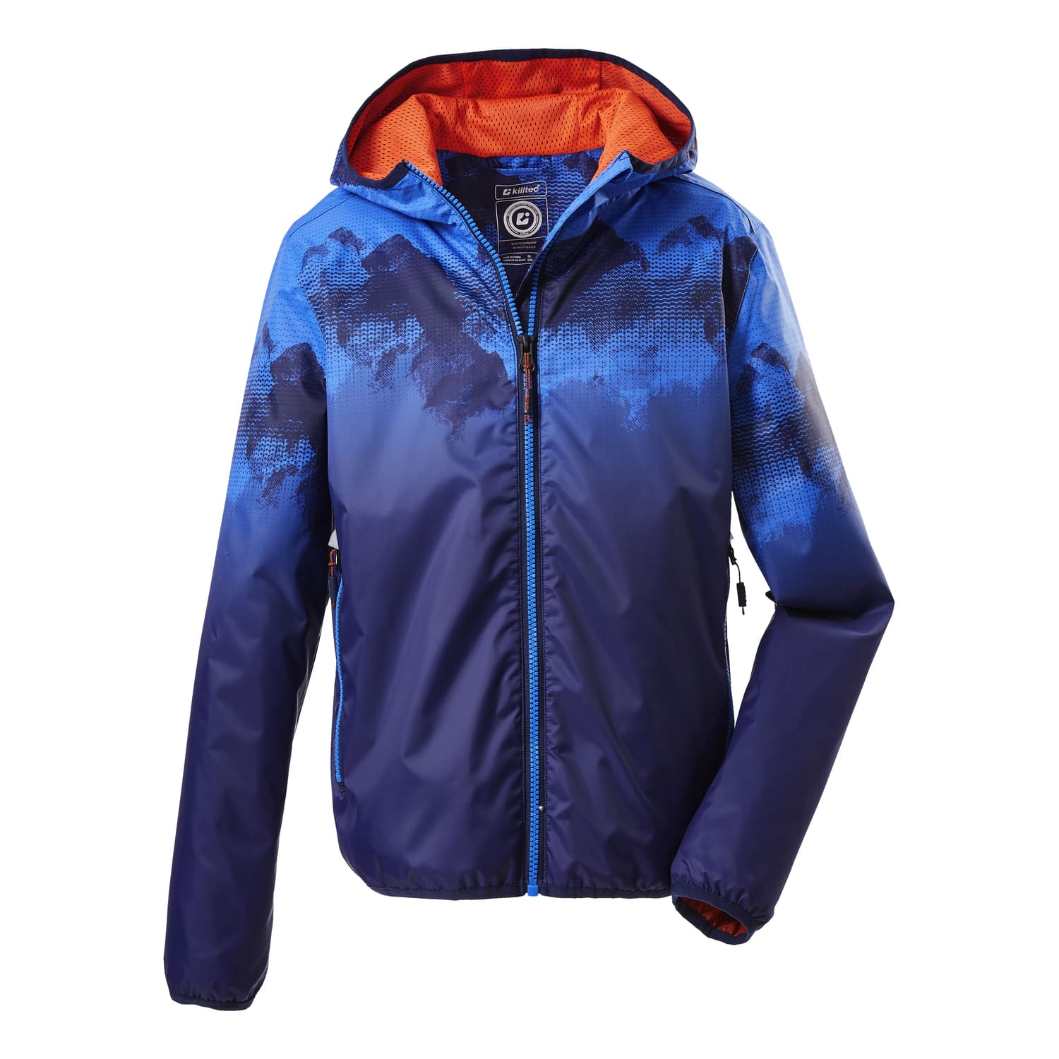 Jungen Kinder killtec Blau Lyse BYS JCKT B 00838 164 Regenjacke