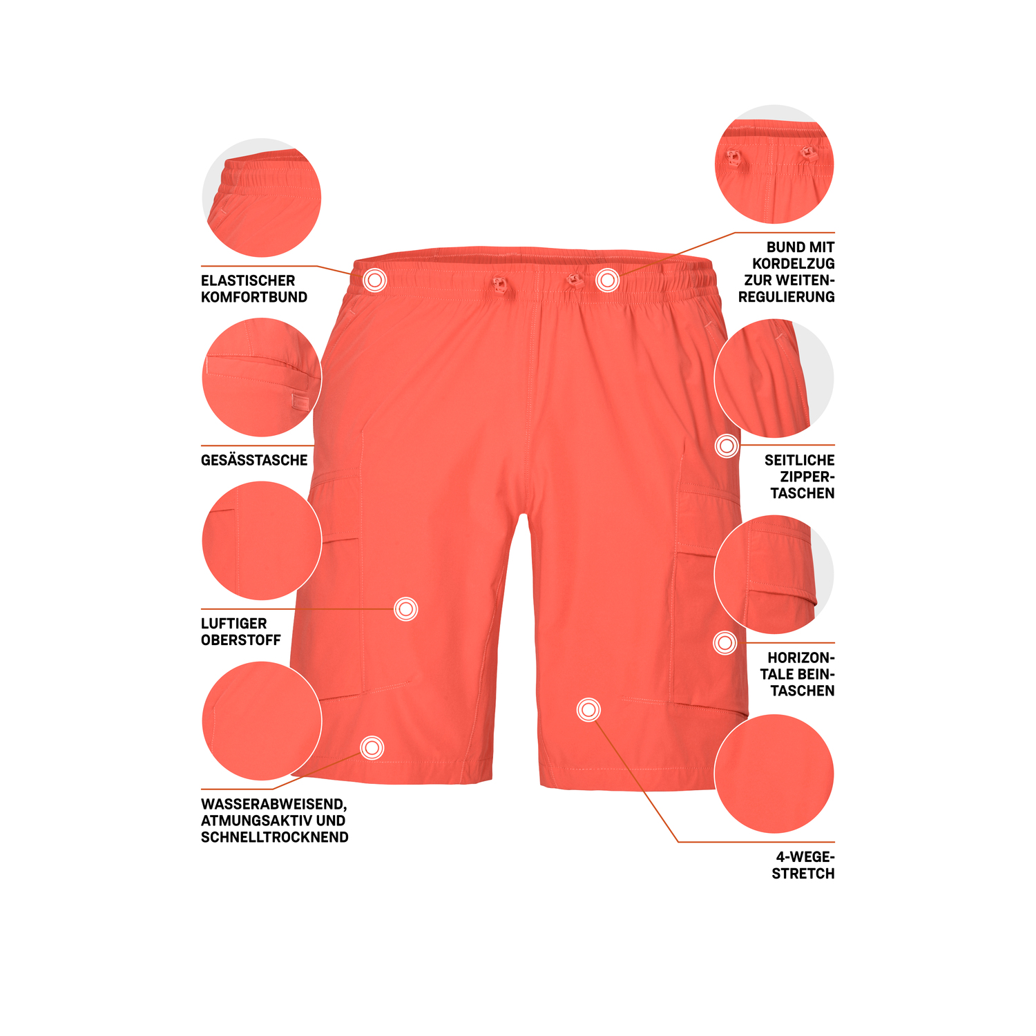 Herren killtec Orange