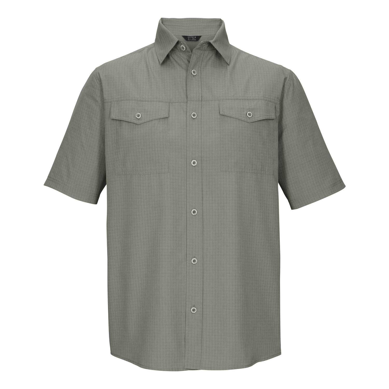 Herren killtec Oliv KOS 63 MN WVN SHRT Hemd