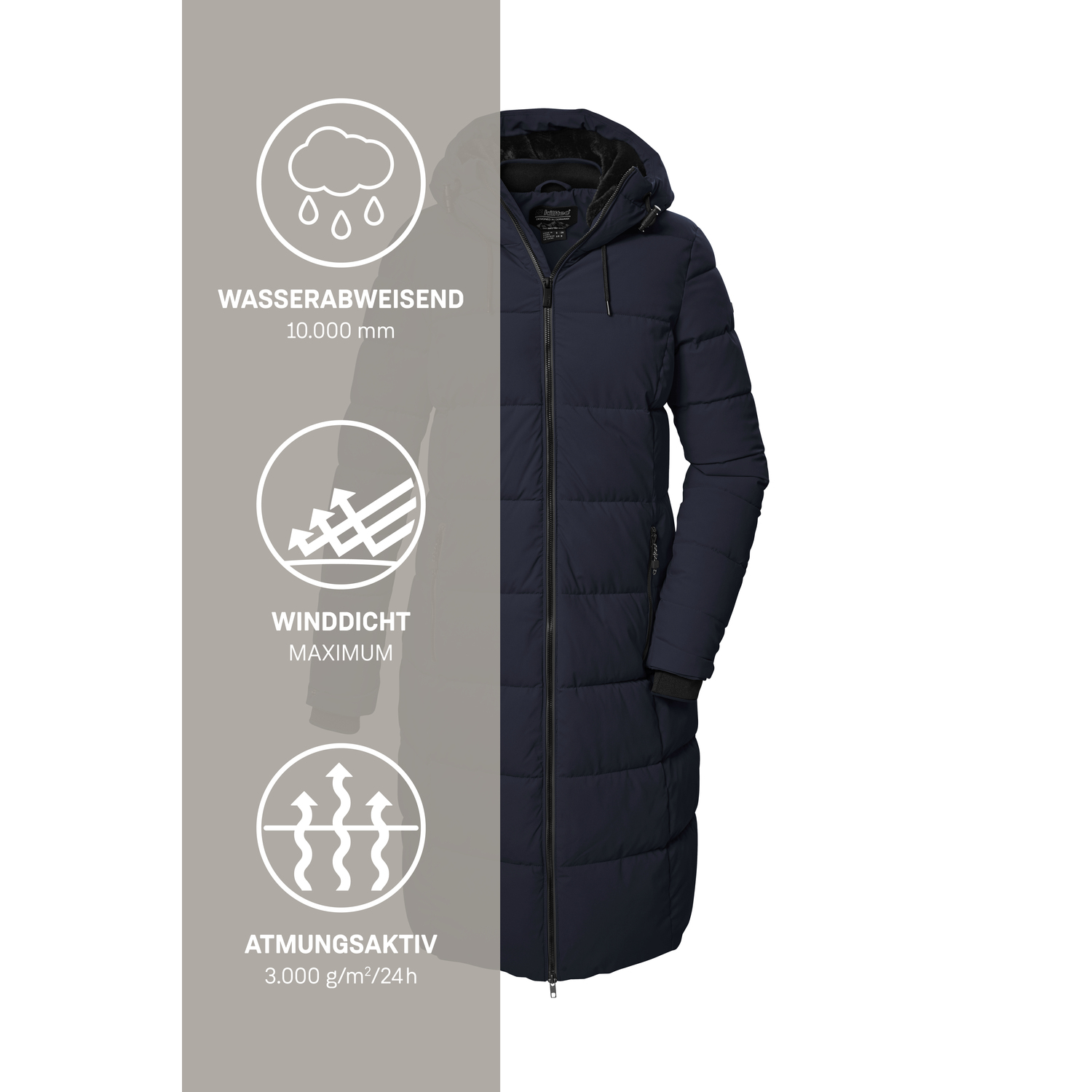 Damen killtec Blau