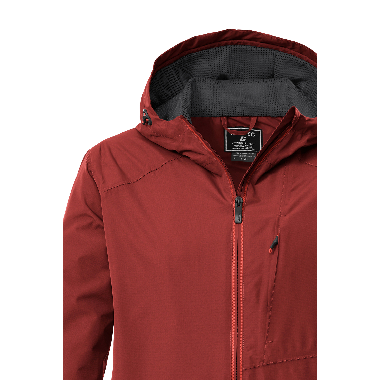 Herren killtec Rot KOS 56 MN JCKT 00454 4XL Funktionsjacke