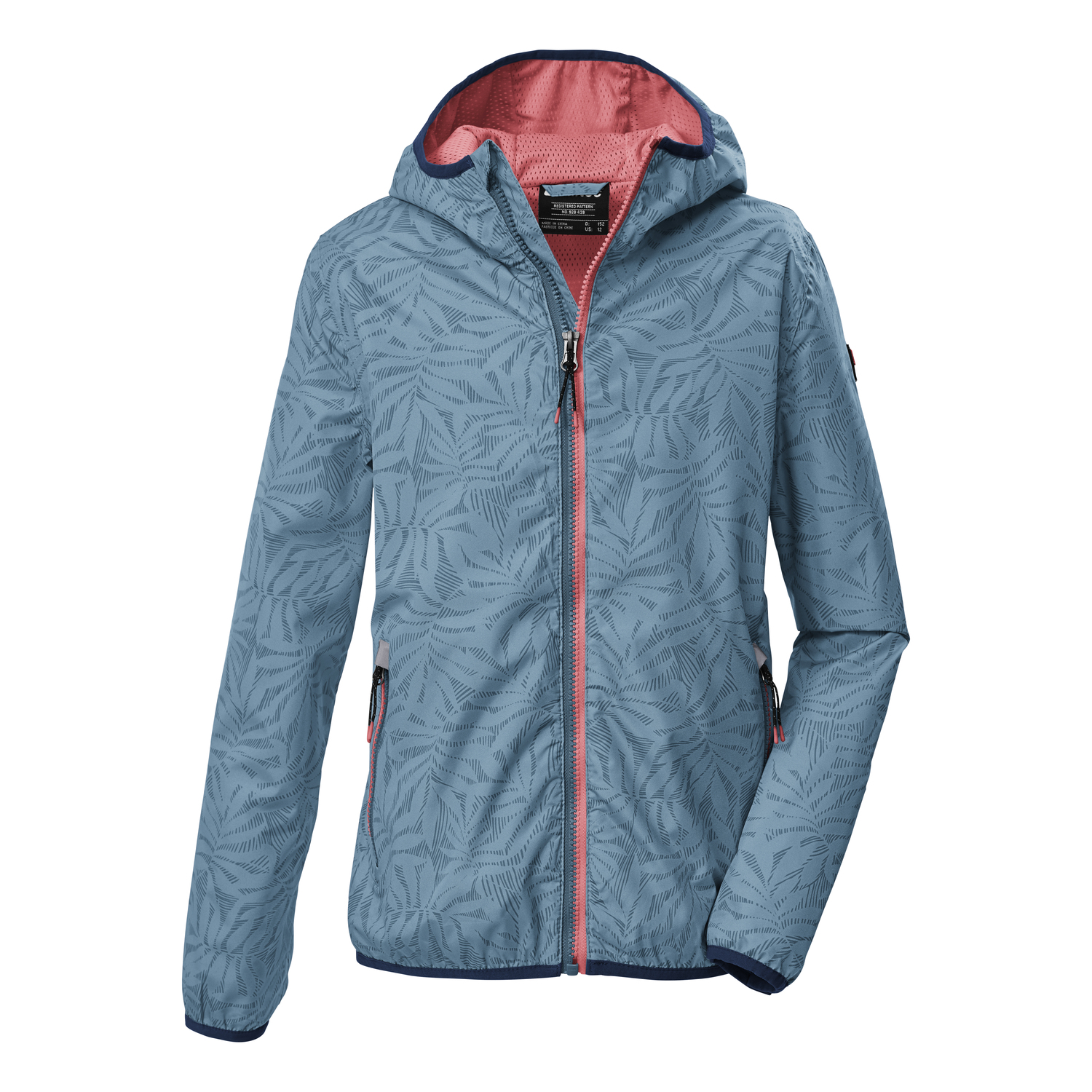Kinder killtec Blau KOS 163 GRLS JCKT 00871 176 Funktionsjacke