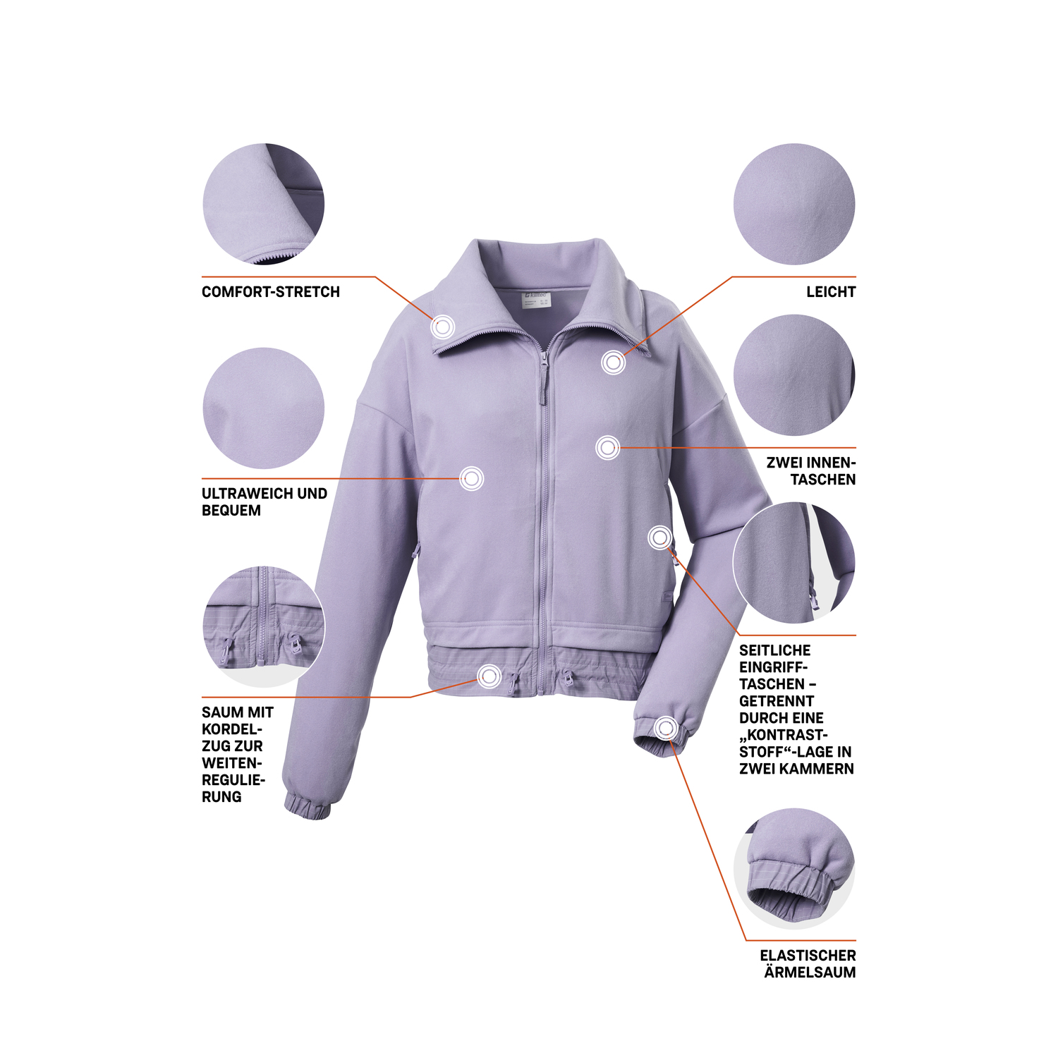 Damen killtec Violett