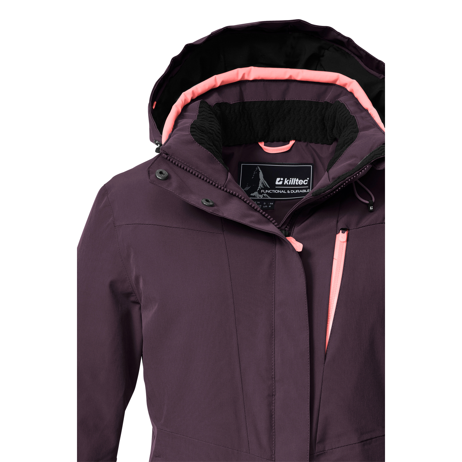 Damen killtec Pflaume KSW 25 WMN SKI JCKT 00439 50 Funktionsjacke