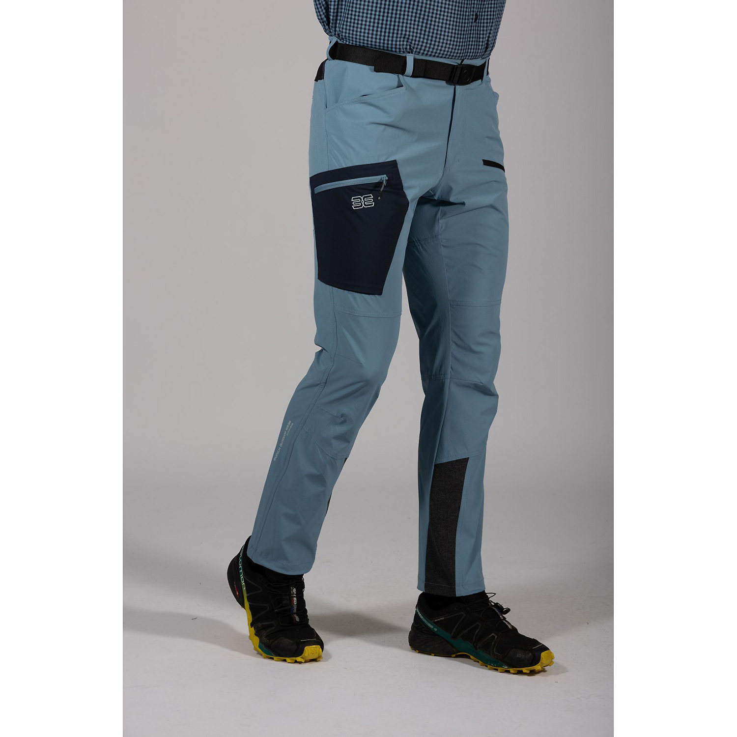Herren Maul Sport Blau Etzel ultra - lange Hose elast 7972 27 Hose