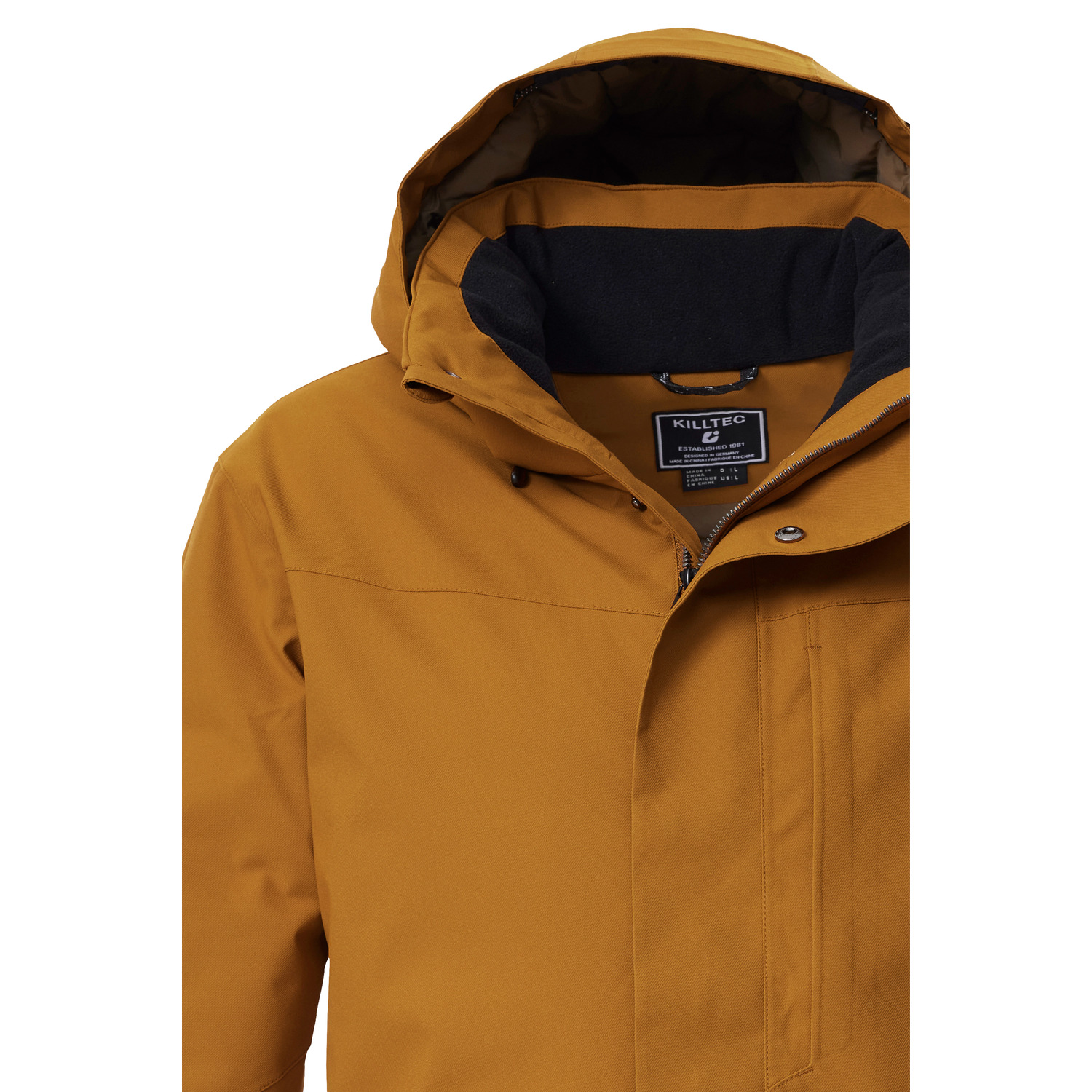 Herren killtec Cognac KOW 85 MN PRK 00313 4XL Mantel