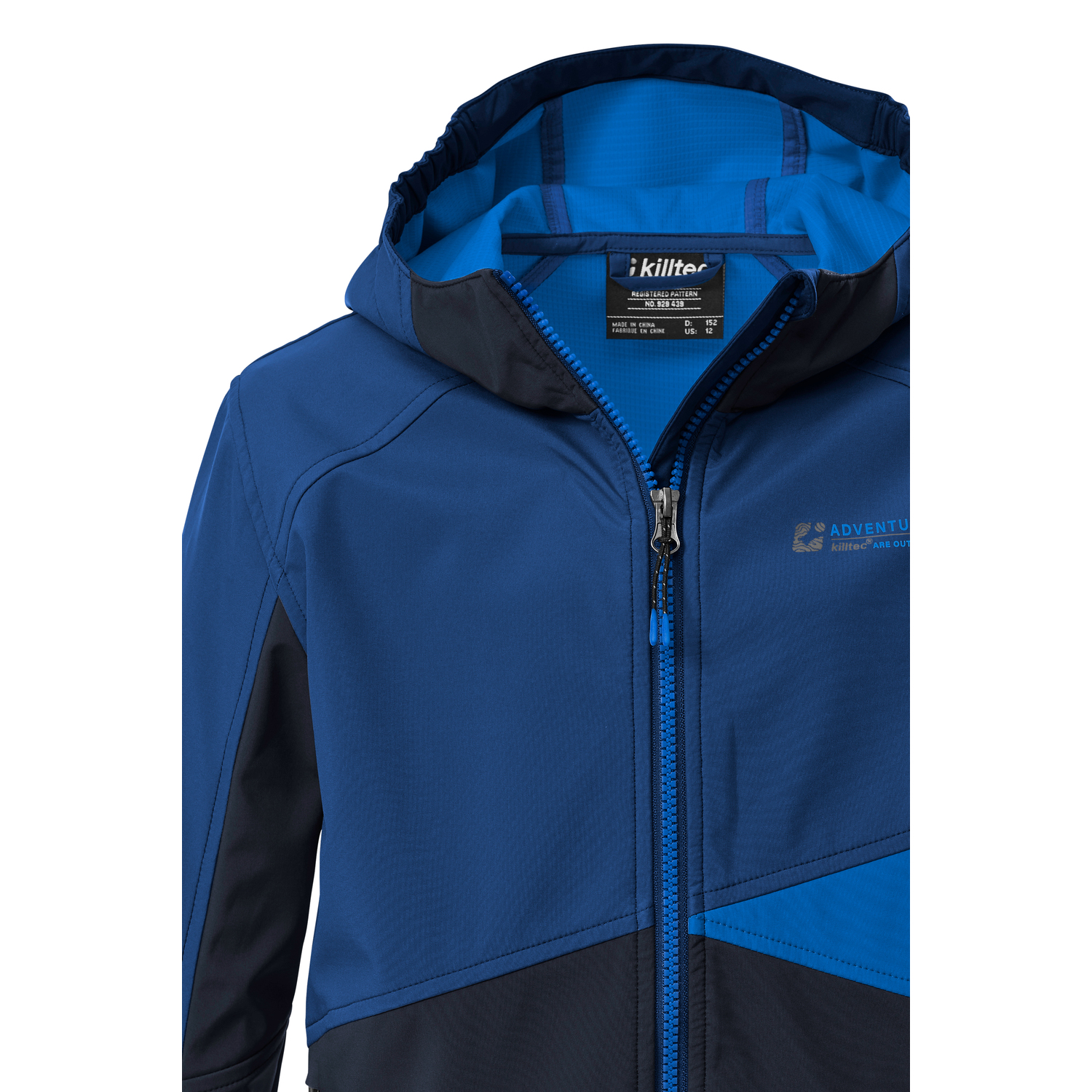 Kinder killtec Blau KOS 142 BYS SFTSHLL JCKT 00530 176 Funktionsjacke