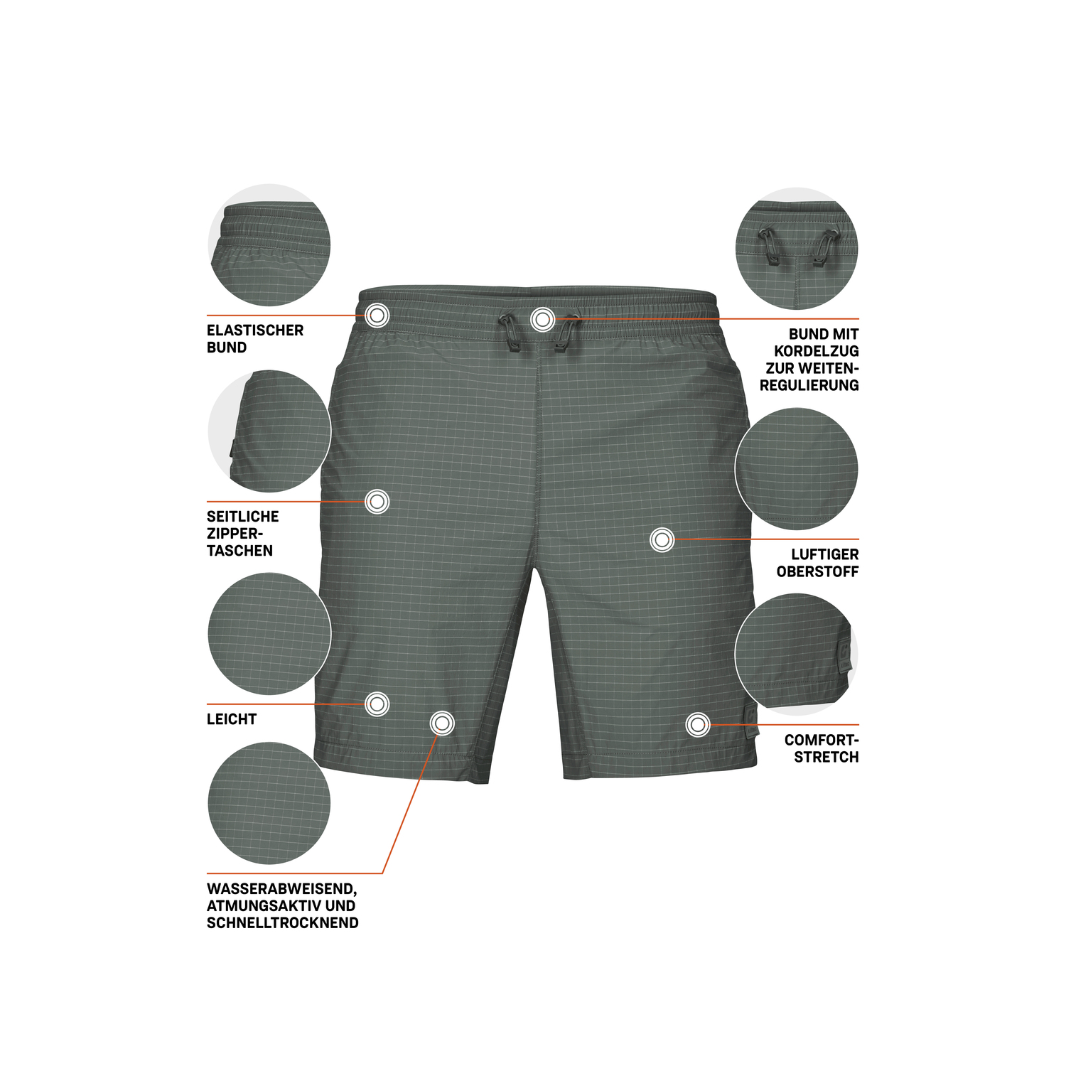 Herren killtec Grau
