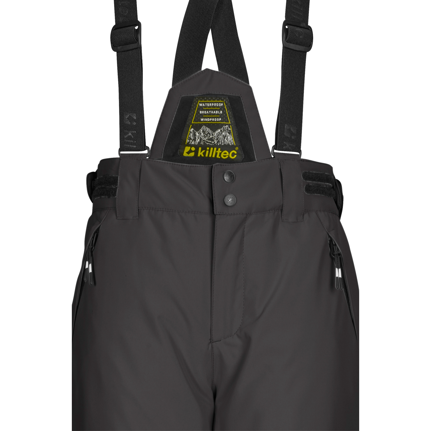 Kinder killtec Steingrau KSW 214 BYS SKI PNTS 00266 176 Latzhose