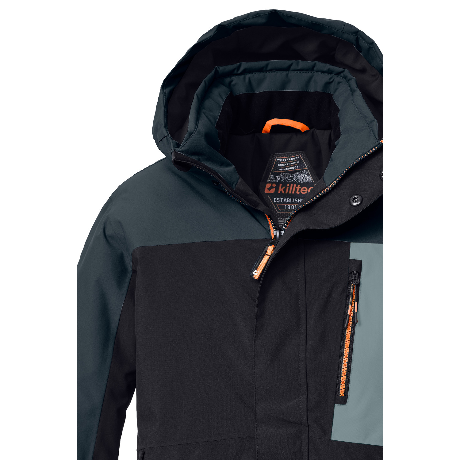 Kinder killtec Schwarz KSW 200 BYS SKI JCKT 00269 176 Funktionsjacke