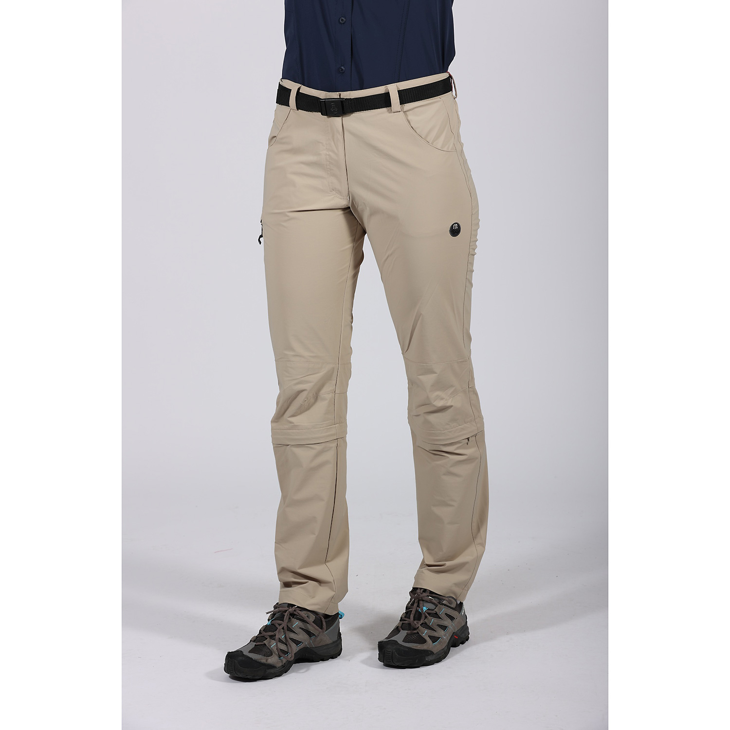 Damen Maul Sport Beige Sidney XT - Caprihose elastic 32 34 Caprihose
