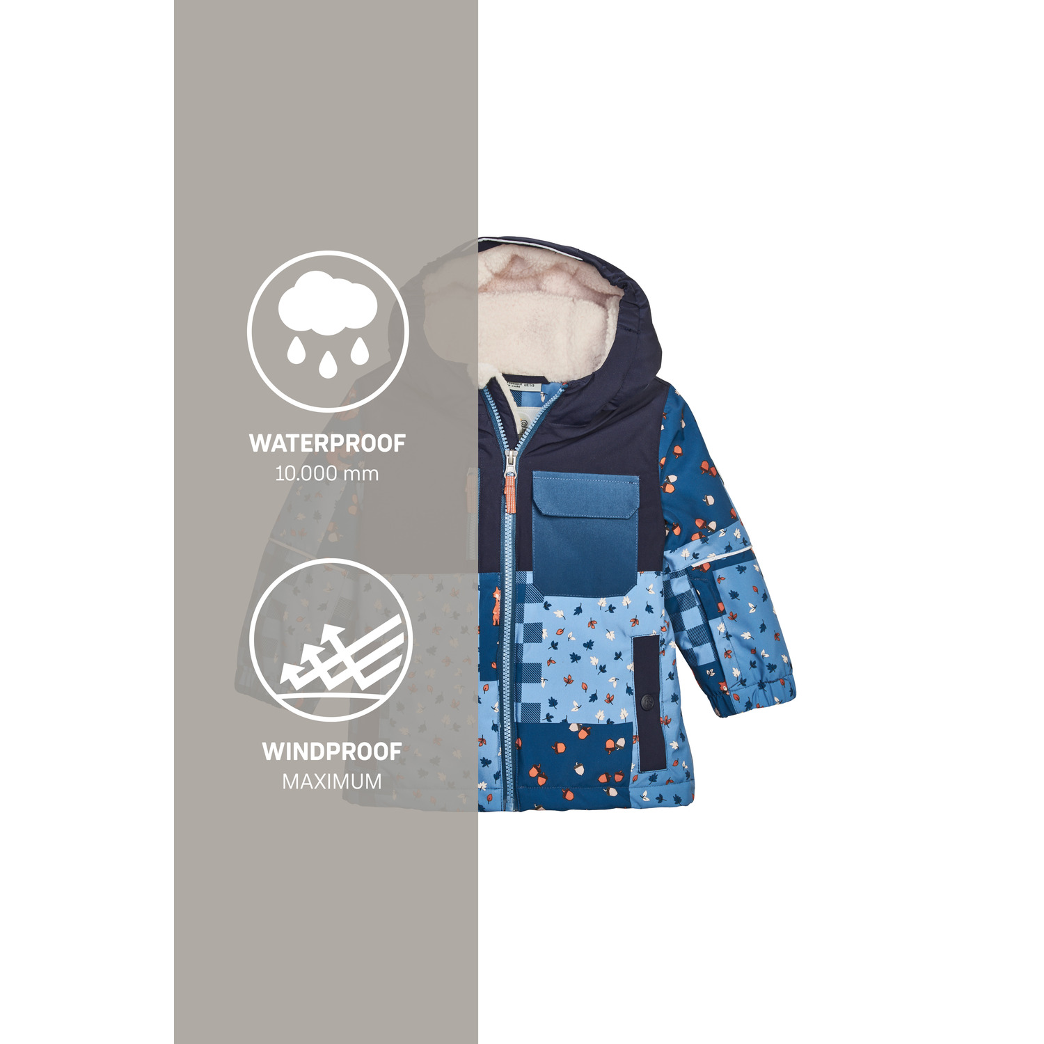 Minis first instinct by killtec Blau FISW 43 MNS SKI JCKT 00814 122/8 Funktionsjacke
