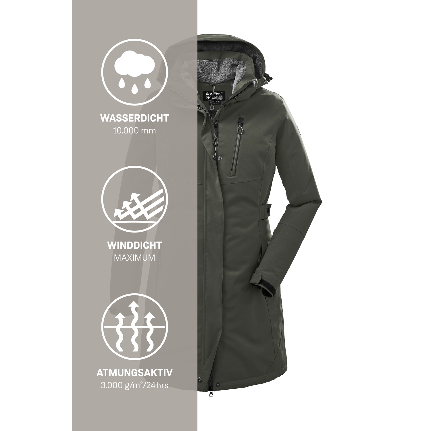 Damen killtec Grün