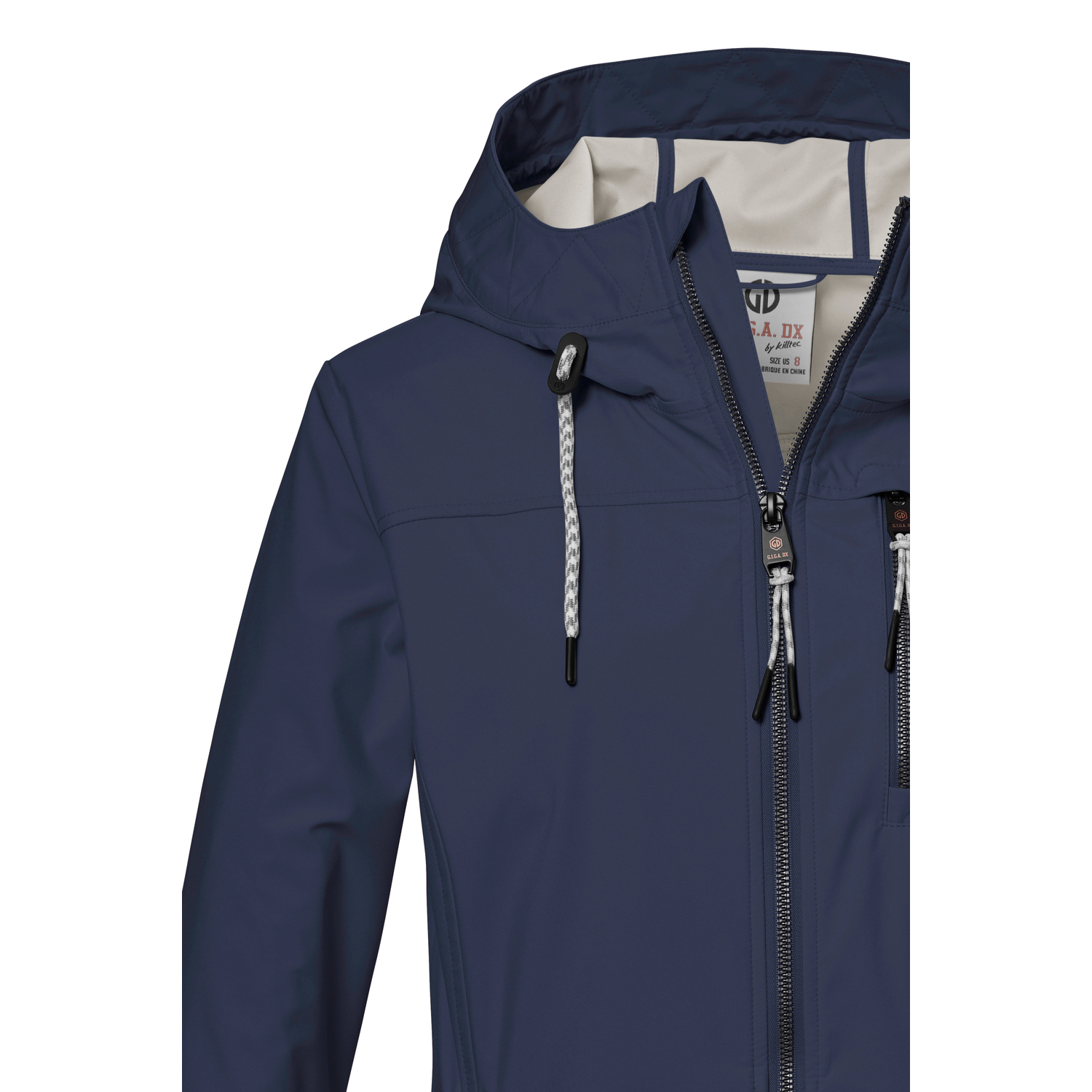 Damen G.I.G.A. DX by killtec Blau GS 74 WMN SFTSHLL JCKT 00814 50 Funktionsjacke