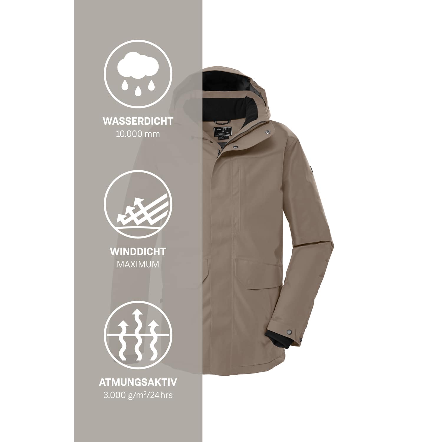 Herren killtec Sand