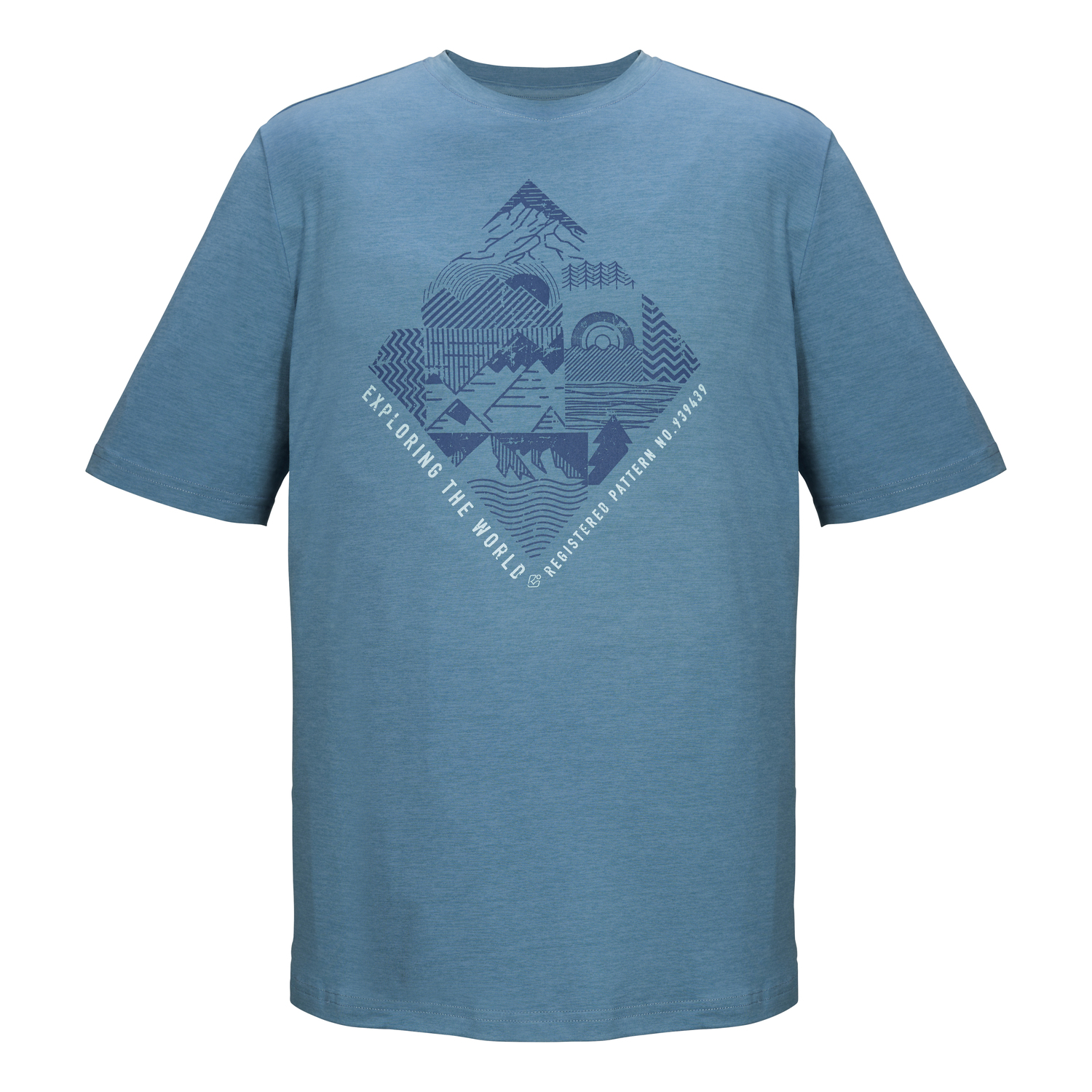 Herren killtec Blau KOS 24 MN TSHRT 00841 4XL Shirt