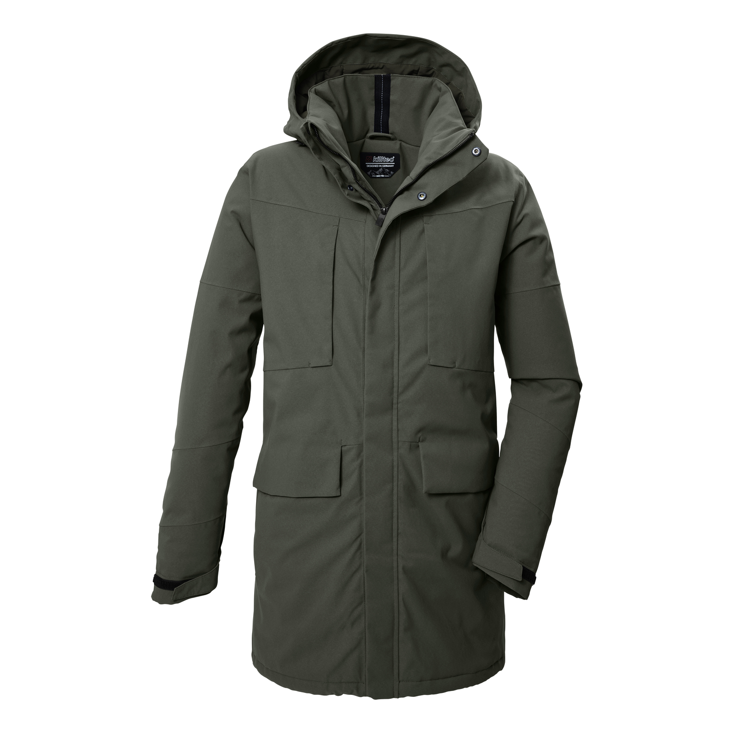 Herren killtec Oliv KOW 80 MN PRK Mantel