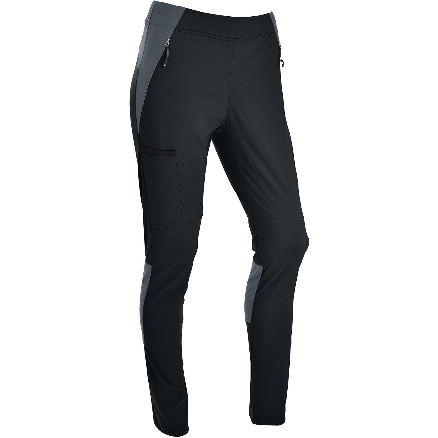 Damen Maul Sport Schwarz Sellajoch - lange Hose bi-elas 0110 46 Hose